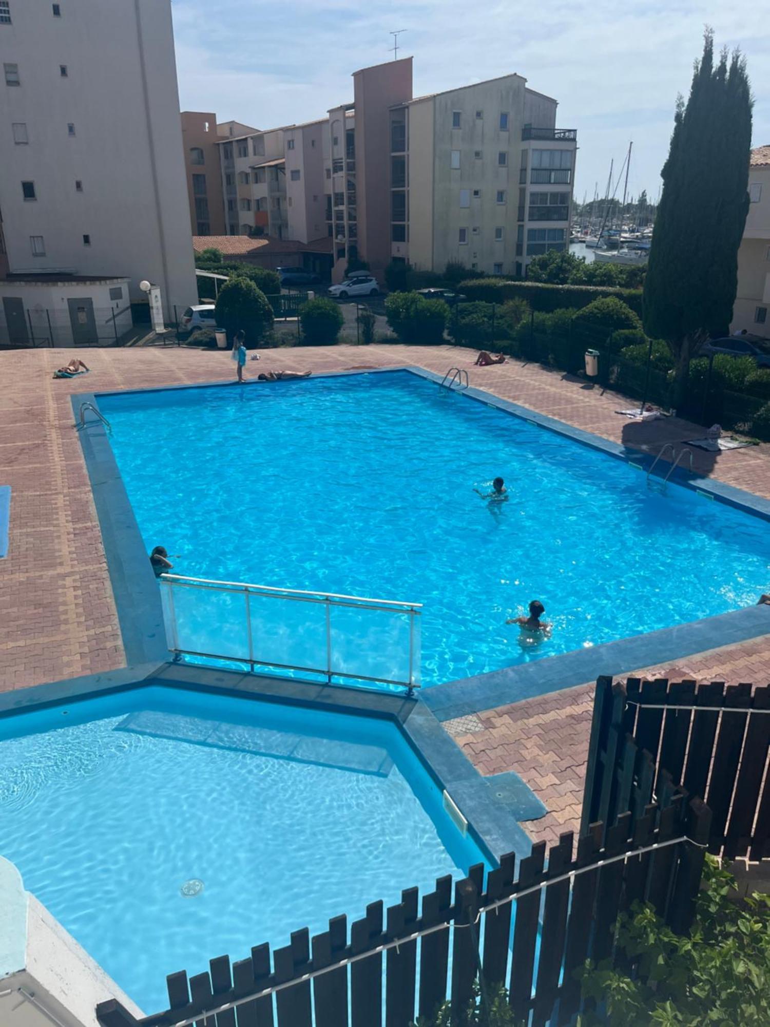 Studio Cabine Ile Des Pecheurs Cap D'Agde Tennis Exteriér fotografie