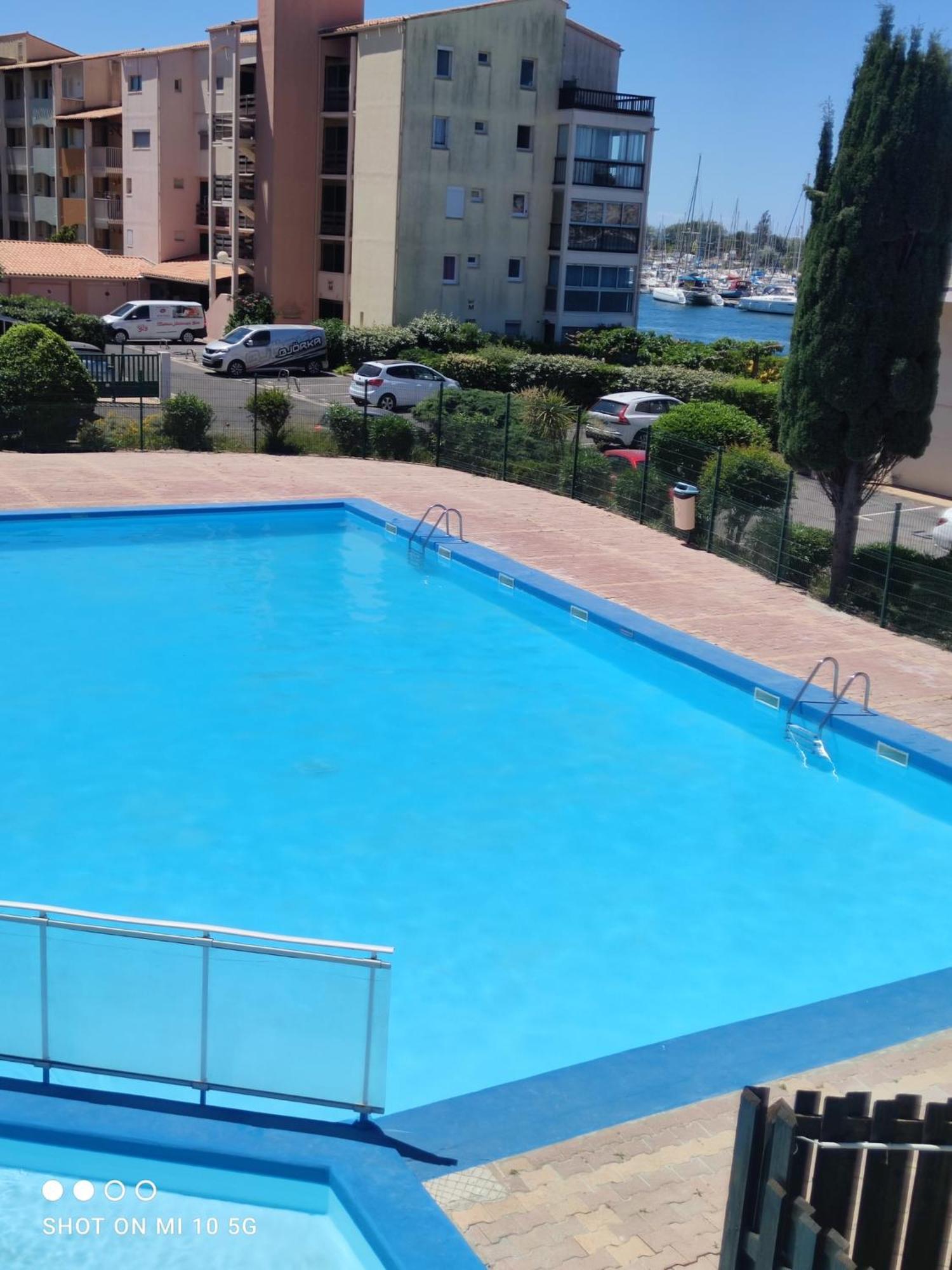 Studio Cabine Ile Des Pecheurs Cap D'Agde Tennis Exteriér fotografie